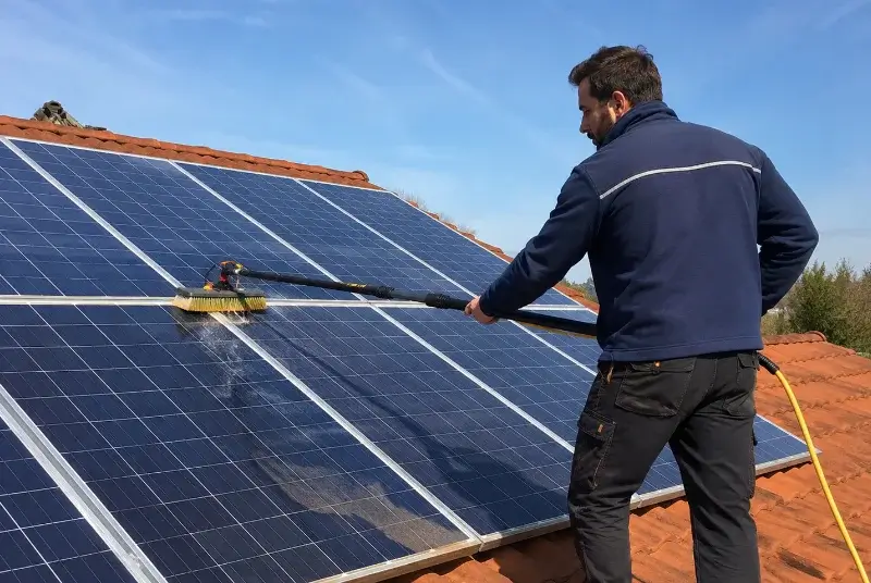 Nettoyage et entretien de panneaux solaires à Mirandol-Bourgnounac